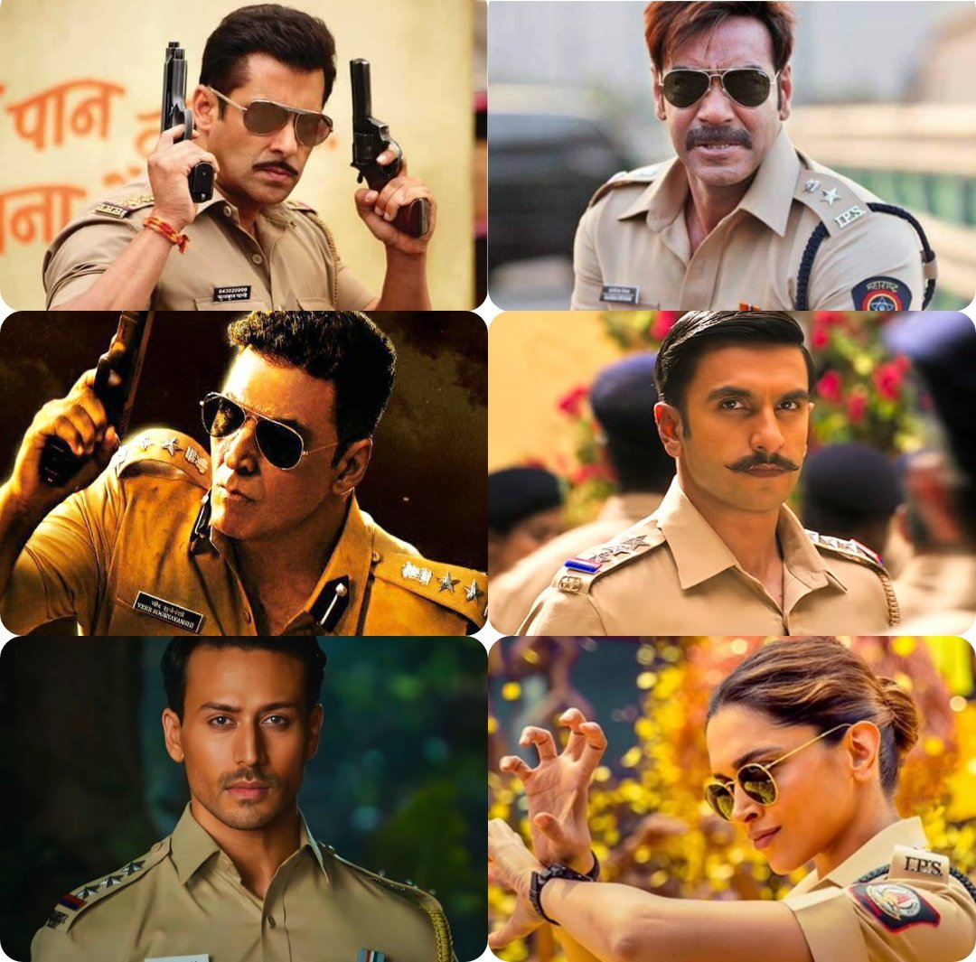 SagarTalkies's tweet image. Cop Universe is packed with icons — but who’s your ultimate favourite?" 👮♂️💥