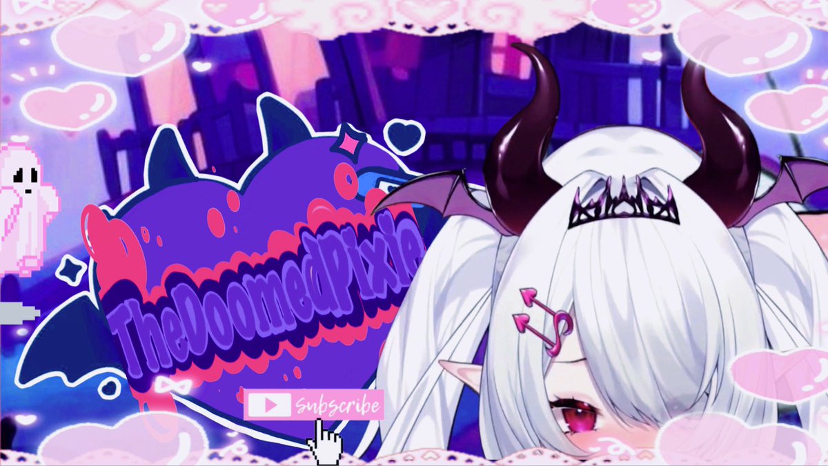 FINALLY GOT MY YOUTUBE SET UP 🦇💕
youtube.com/@thedoomedpixi…