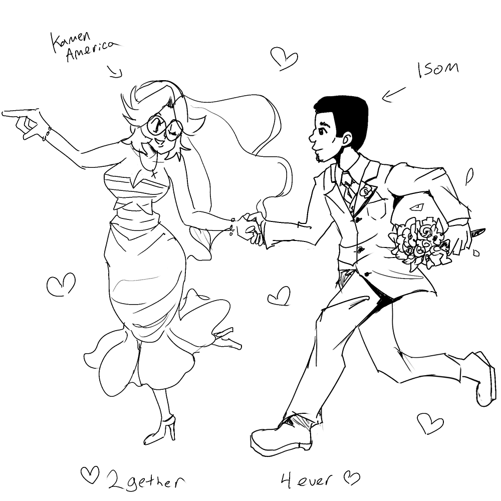 ClownRituals's tweet image. I ship Kamen America with ISOM. ♥️

#indiecomics #OTP