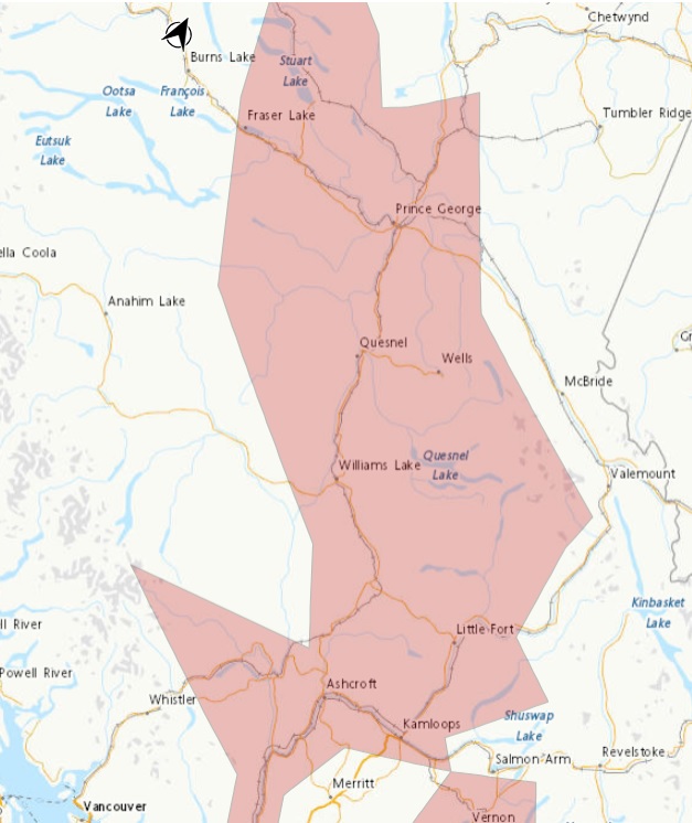 The GOAT (@thegoatrocks) on Twitter photo Heat warning issued for the Cariboo. Environment Canada says a building ridge of high pressure will usher in warmer temperatures from Tue-Thu. Each day may be slightly warmer than the previous day. The coolest temperatures are expected near sunrise. Dale. #heatwarning #staycool Heat warning issued for the Cariboo. Environment Canada says a building ridge of high pressure will usher in warmer temperatures from Tue-Thu. Each day may be slightly warmer than the previous day. The coolest temperatures are expected near sunrise. Dale. #heatwarning #staycool