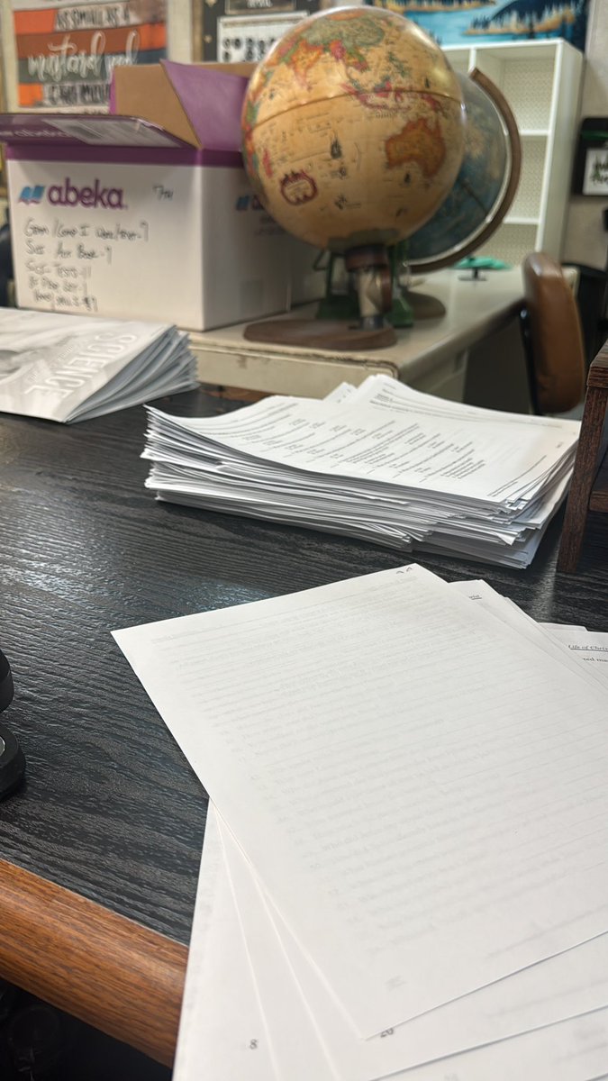 MsDixon7th's tweet image. Sorting and filing..oh, how I have missed thee.