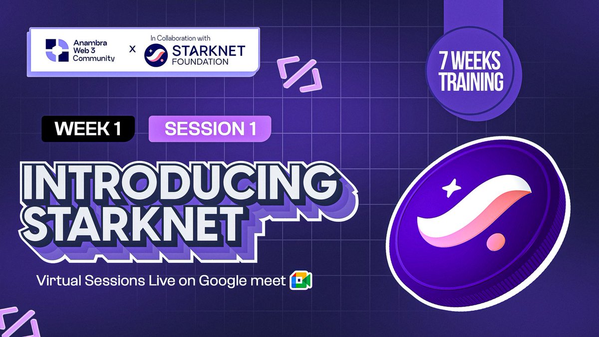 ❗️❗️We are live guys Please Join us 

Hey Builders! 🧠💻
The journey begins TODAY. We kick off Session One of the Cairo Developer Bootcamp!

🕗 Time: 8:00PM (WAT)
📍 Venue: Google Meet

Let’s show up strong! 💪