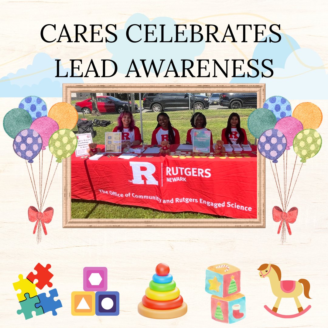 TheOfficeCARES's tweet image. The Office of CARES had the opportunity to celebrate Lead Awareness in collaboration with the Irvington Health Department.
At CARES, we believe it's important to attend community “led” events to support local organizations!