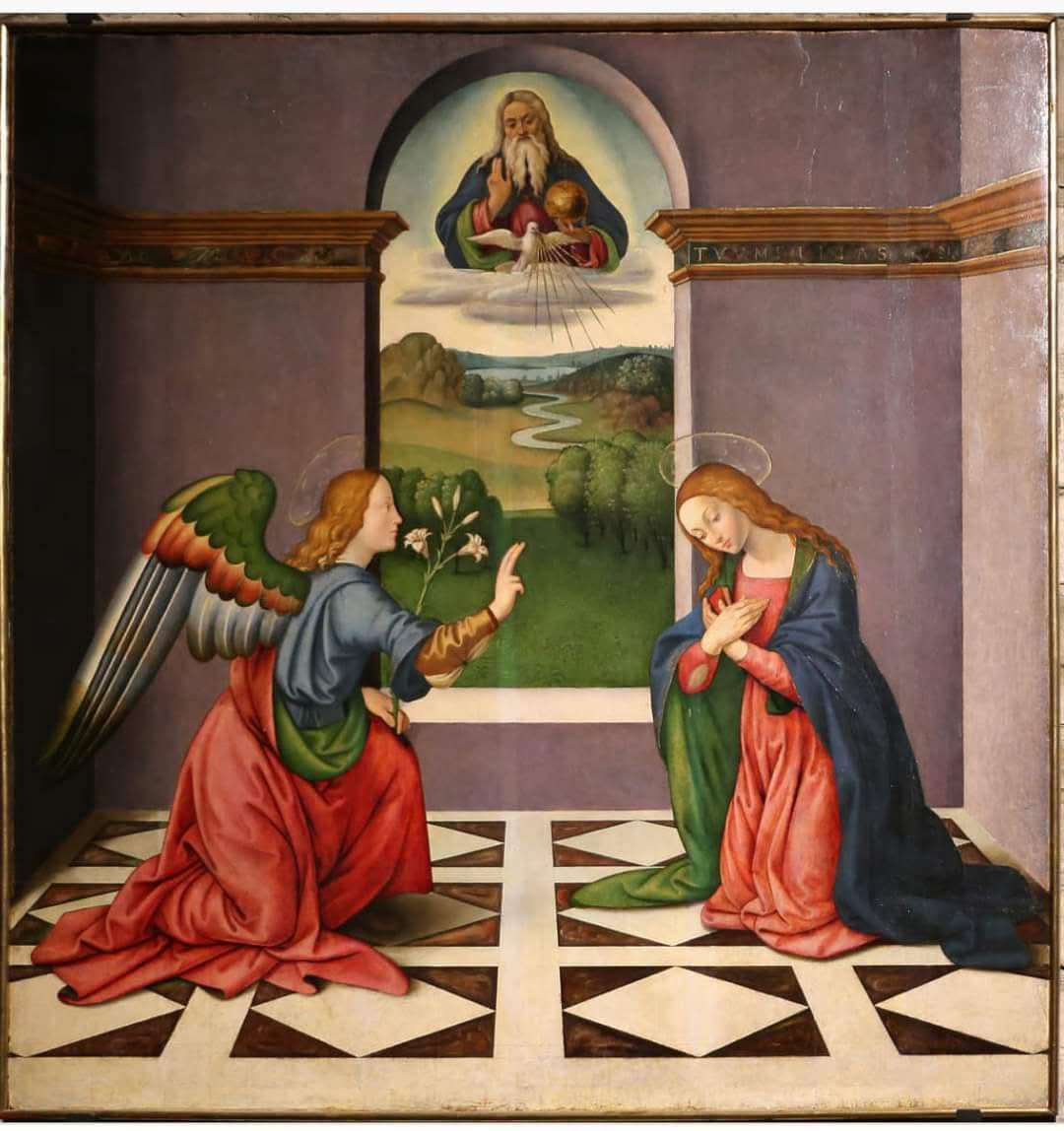 Raffaellino del Garbo 1460 1532 Due opere di Annunciazione vedere singolarmente