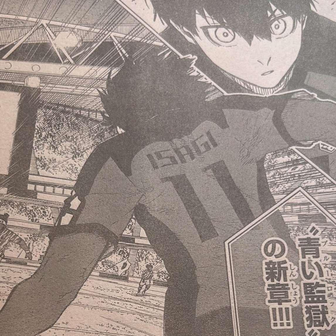 DailyIsagii's tweet image. Isagi in bllk313 🫣