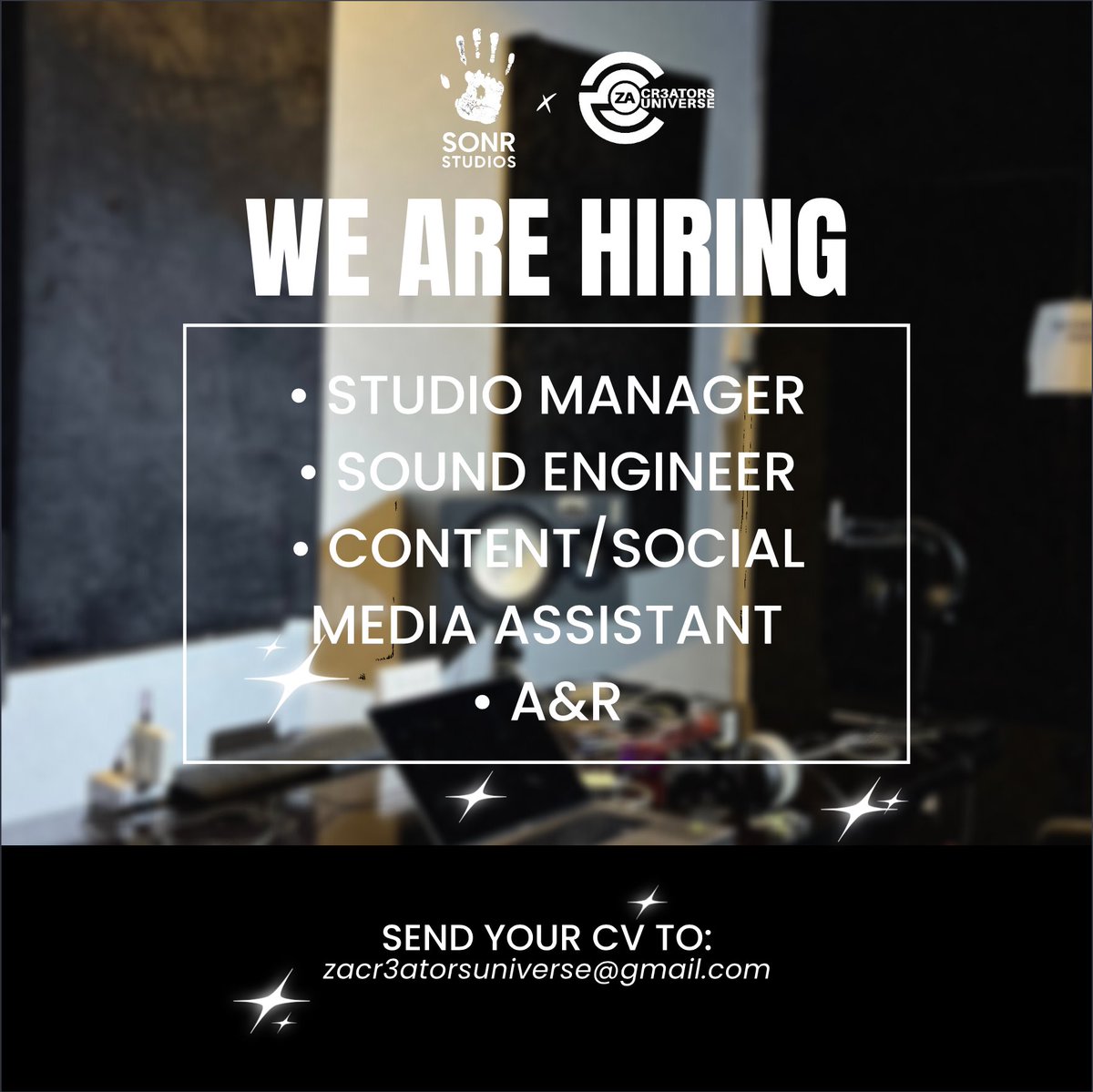 Aimah_novah (@aimah_novah) on Twitter photo ‼️‼️‼️ATTENTION!…
We are hiring..
Please interested candidates should please send their cv to zacr3torsuniverse@gmail.com..
Thank you 🙏 ‼️‼️‼️ATTENTION!…
We are hiring..
Please interested candidates should please send their cv to zacr3torsuniverse@gmail.com..
Thank you 🙏