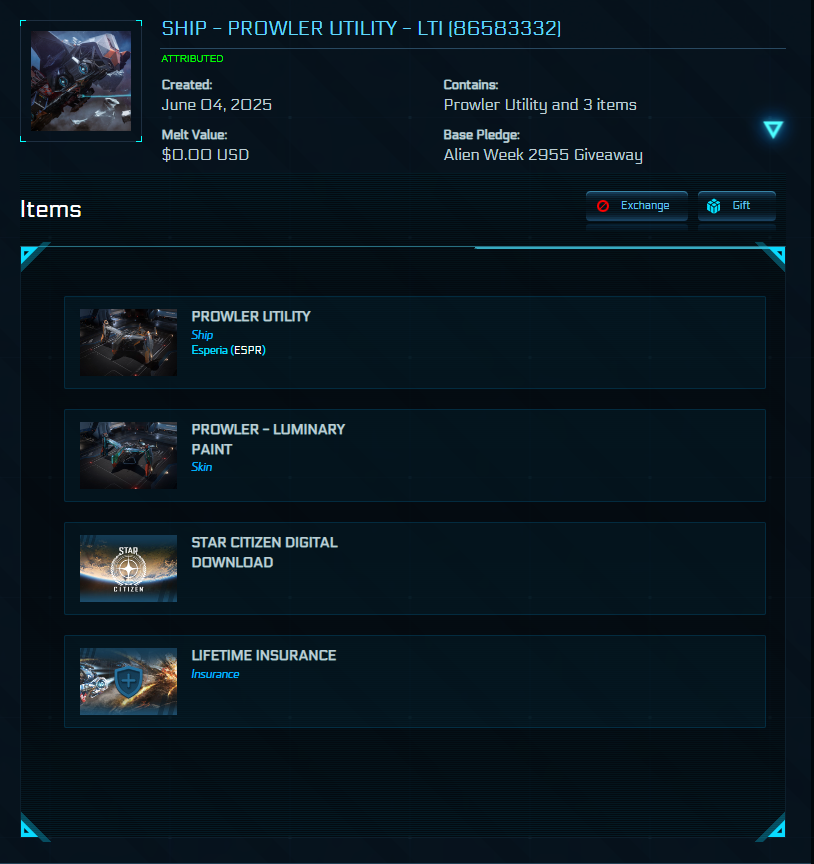 Don't forget! 3 days left on this Prowler Utility Giveaway courtesy of CIG. Head over to the below link and make sure to get involved to be in with a chance of winning this amazing ship!

See you in the verse!

gleam.io/NpuoS/gfaplays…

#StarCitizen #Ad