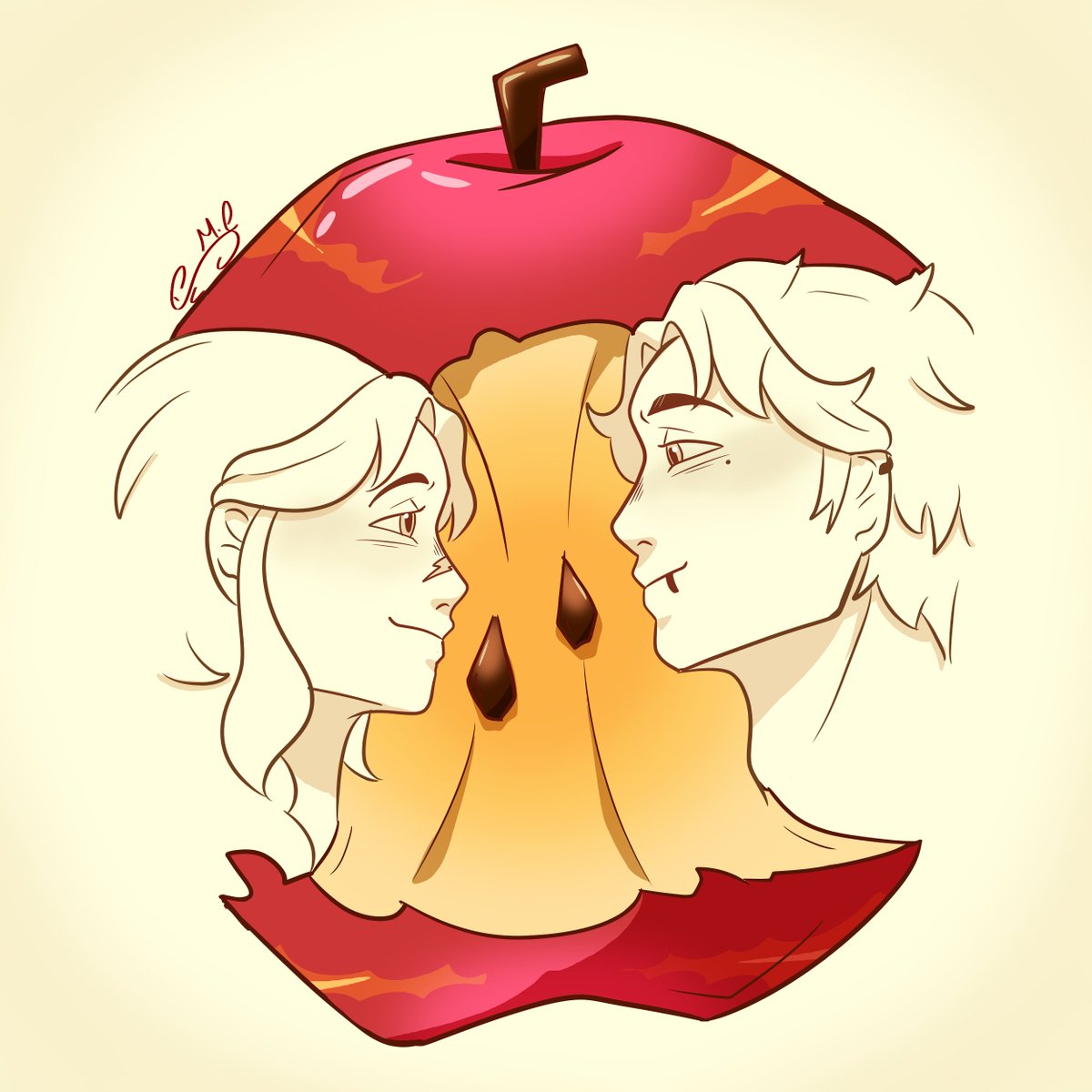 Al fin hago algo justo cuando sale y no meses después 
#appletrend #oc