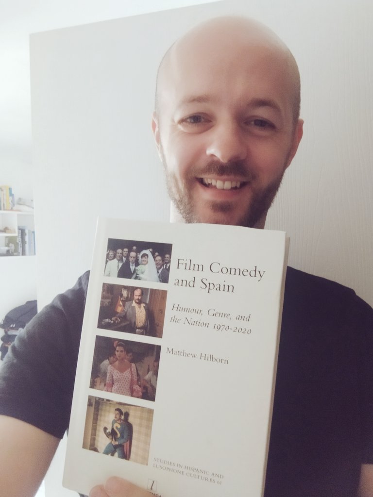 📢 My book "Film Comedy and Spain: Humour, Genre, and the Nation 1970-2020" (Legenda) arrived today! You can get yours here:  mhra.org.uk/publications/F… 
Thanks to every reader, mentor, friend and companion who accompanied me through the process!