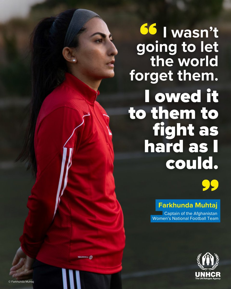 In 2021, <a href="/FarkhundaMuhtaj/">Farkhunda Muhtaj</a>, captain of the Afghan Women’s National Football Team, helped evacuate over 300 people from Afghanistan after the Taliban returned to power. 

Read her full story titled “‘We made it!’ How soccer helped Farkhunda Muhtaj find her purpose” on our website.