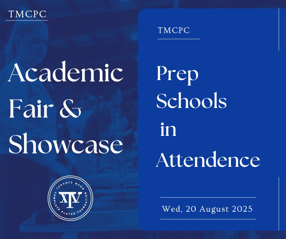 terancemanncpf's tweet image. 📚🏀 The Academic Fair &amp;amp; Showcase at TMCPC is where student-athletes connect with top prep schools &amp;amp; advisors.

🎓 Learn about admissions, academics, and future opportunities
📅 Aug 18–21 | Westford, MA
🔗 Register: tmcpf.org

#TMCPC #AcademicFair #CompletePlayer
