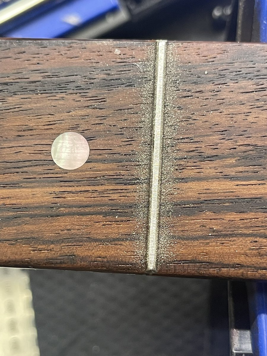 JimRoland15's tweet image. I won’t name names, but one of the top guitar brands in the world has absolutely garbage QC. $1200 guitar, unseated frets that needed gluing down, high frets that I had to take a ton off of. Just wildly poor quality.
