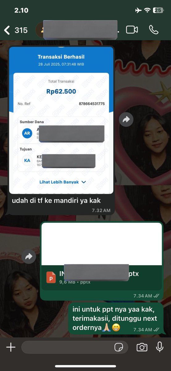 Jeje (@pelukts) on Twitter photo <a href="/KerjainDongBks/">KerjainDong.BKS | Joki Tugas</a> 56. Pembuatan PPT Simple by PowerPoin
Alhamdulillah
Kami menerima segala jenis tugas dan pekerjaan, kami spesialis di segala bidang🙏🏼😁
DM/WA wa.me/6281296871302 <a href="/KerjainDongBks/">KerjainDong.BKS | Joki Tugas</a> 56. Pembuatan PPT Simple by PowerPoin
Alhamdulillah
Kami menerima segala jenis tugas dan pekerjaan, kami spesialis di segala bidang🙏🏼😁
DM/WA wa.me/6281296871302