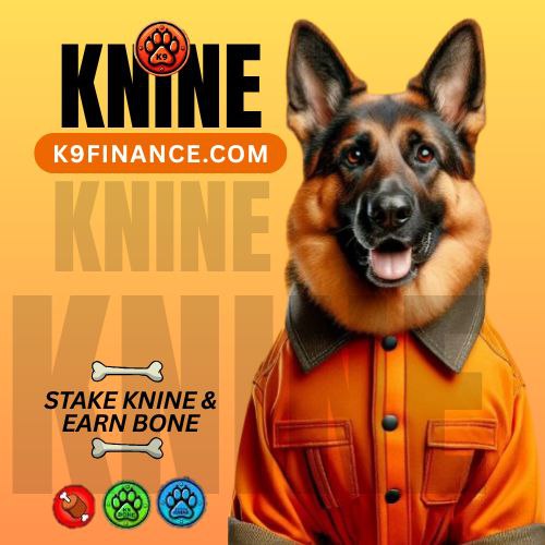 Harness the energy of the digital age,With $KNINE, turn the page!

#K9Finance💐 $SHIB

Website: k9finance.com

💐<a href="/K9finance/">K9 Finance DAO</a>

 #SHIB #Defi #Bad
#EliteMarketingArmy