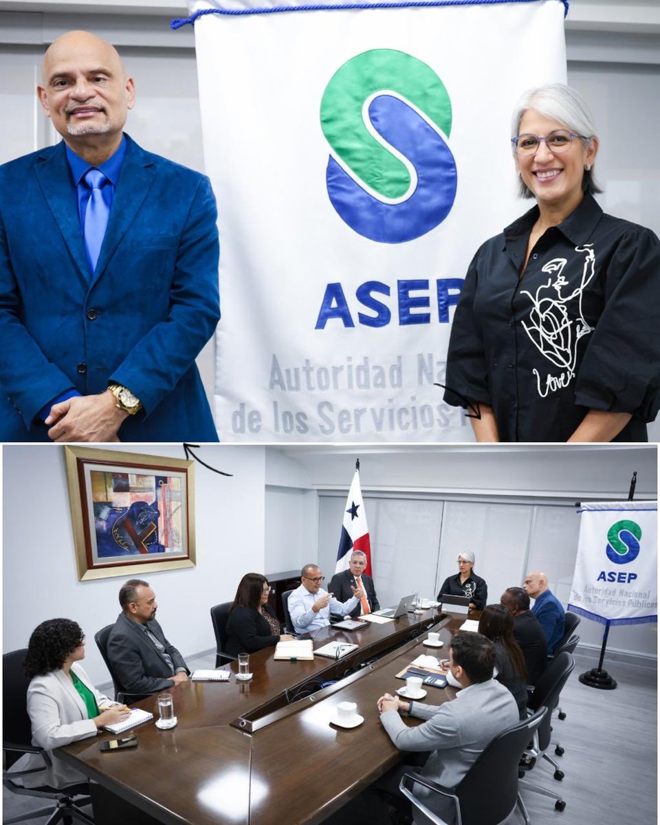 ernestocedeno's tweet image. Hoy sostuvimos reunión con la administradora de la ASEP Zelmar Rodríguez Crespo, acerca de varias inquietudes en la regulación de los servicios públicos