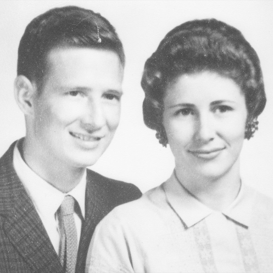 This is my Mom and Dad. (Gonna do some family tree stuff here) They married in 1960!