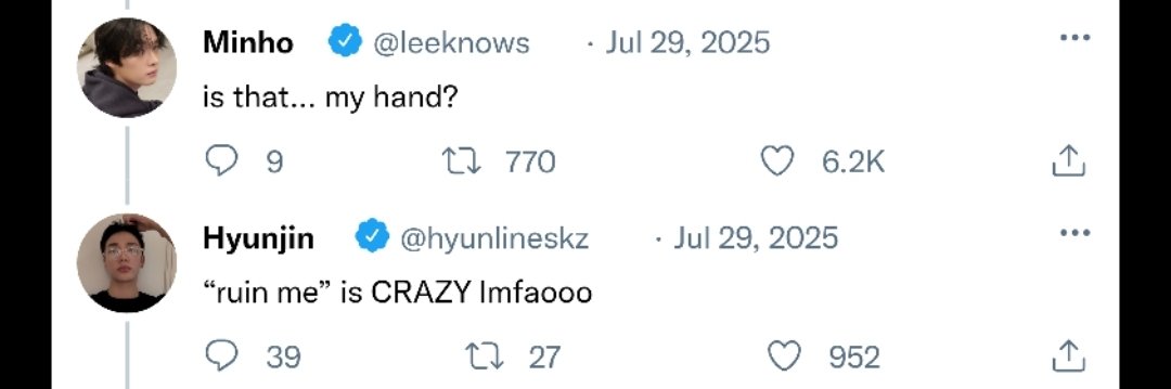Hanniverse97's tweet photo. Minsung M!nsvng Socmed AU 🐰🐿where jisung has a priv where he thirsts over his roommate but accidentally tweets from his main one day… and it blows up. https://t.co/t36f0BXMPw