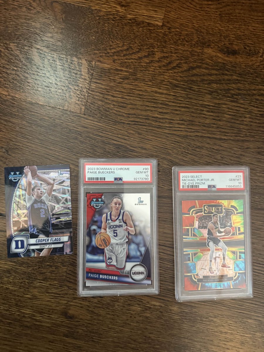 BrettPokley's tweet image. $165 basketball trio!