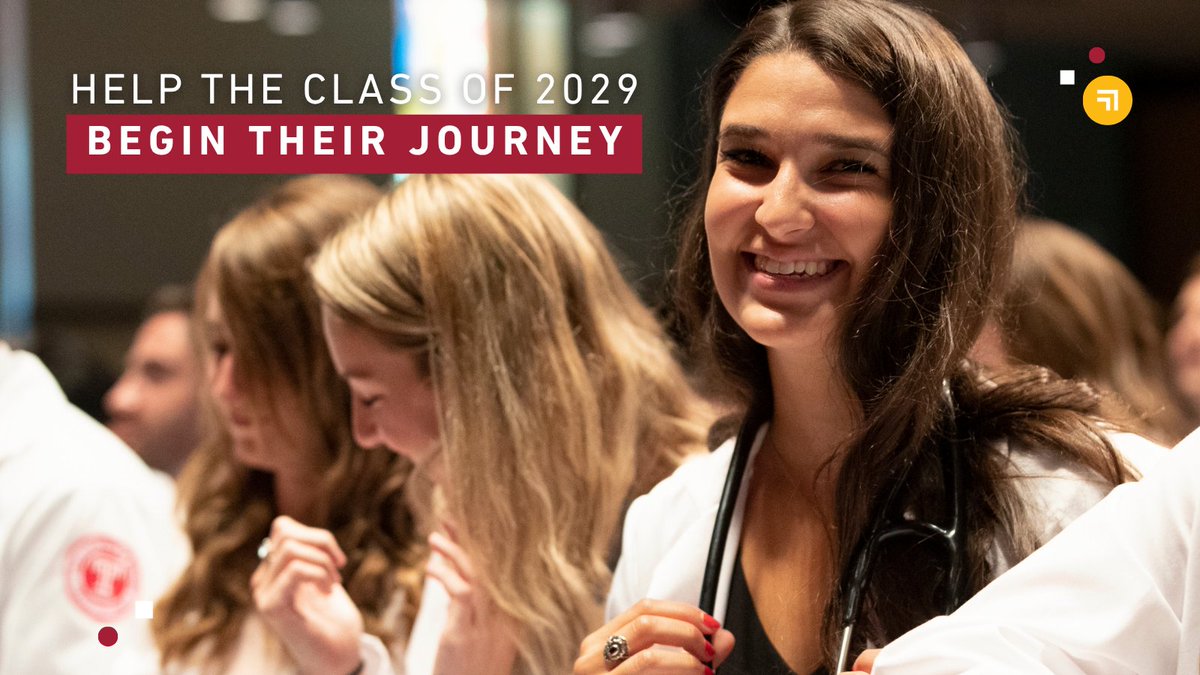 By donating to #KatzTempleMed’s White Coat Fund, you can ensure new students receive their first stethoscopes—a tool they’ll carry with them on every step of their journey at #KatzTempleMed. 🩺 Give today at giving.temple.edu/givetomed #KatzTempleMedWhiteCoat