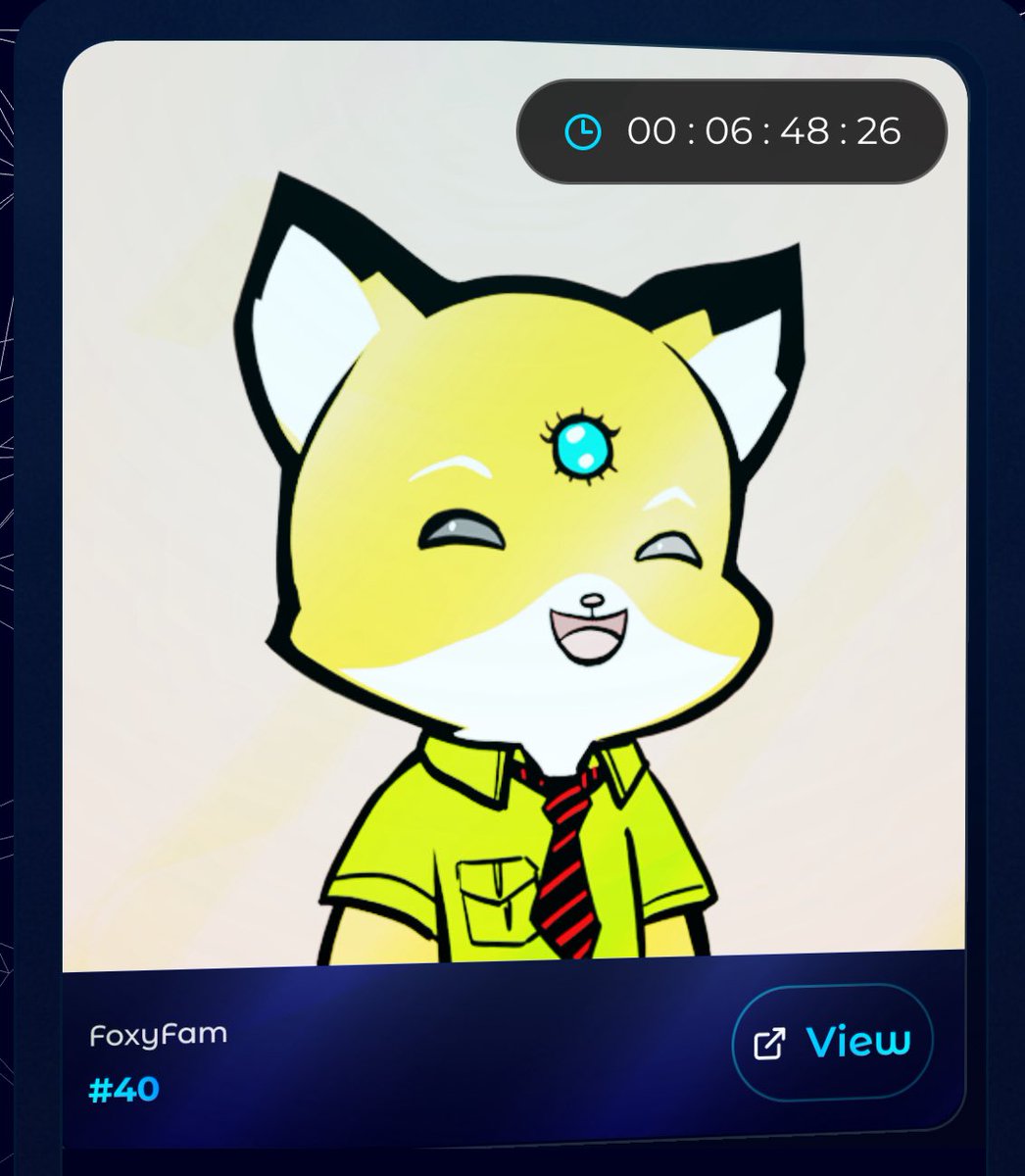Flash Prize Raffle live now on WinPad.io 

7 hours only and you could win this adorable <a href="/foxyfam_/">FoxyFam 🦊</a> 

Free to enter. 

Keep an eye out we might add more prizes throughout the day. See you on the otherside!!