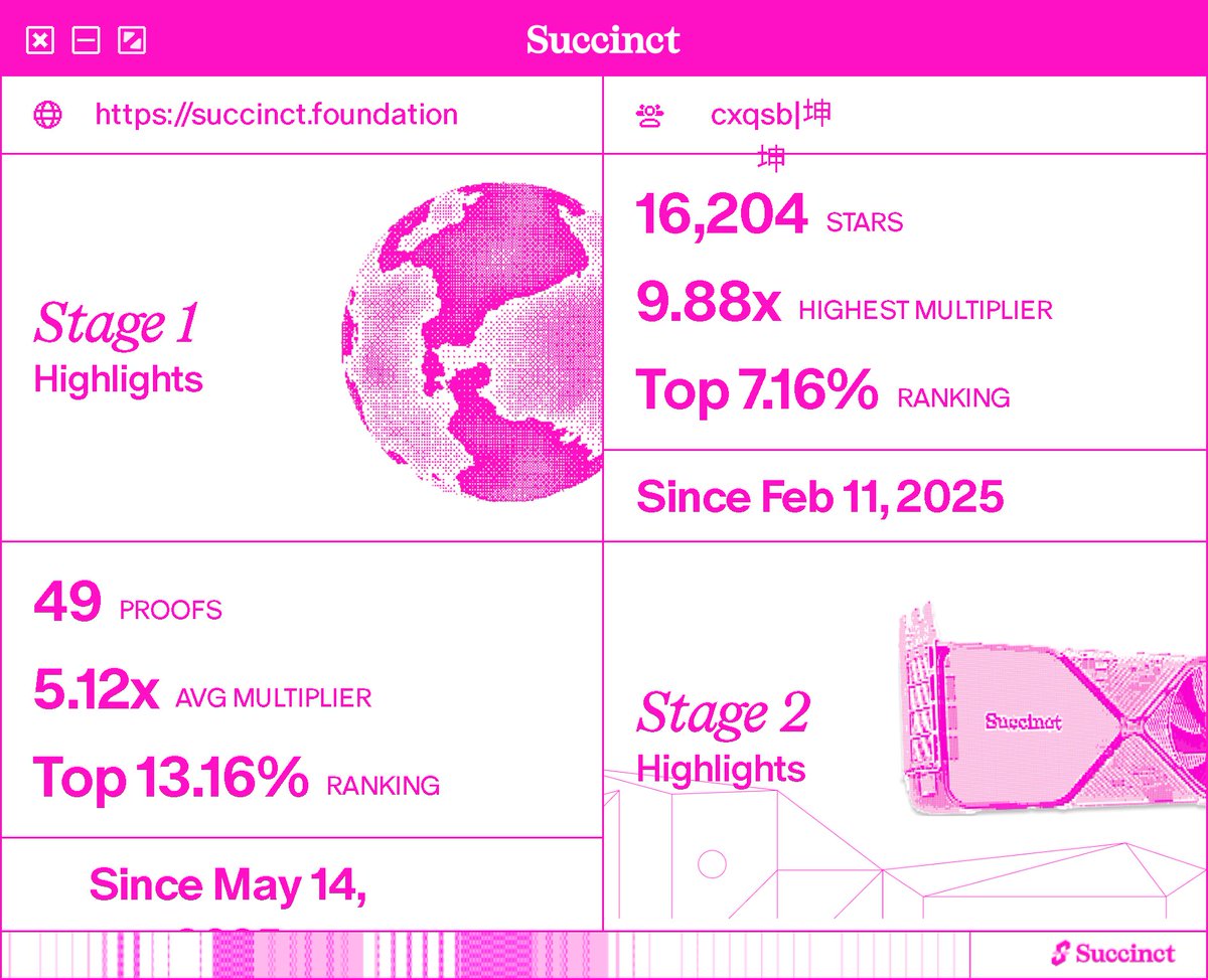 mrzidanas's tweet image. unforgettable experiences over the past six months @SuccinctLabs