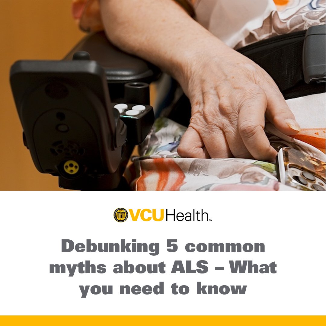 🔗: bit.ly/4l11ira
Because ALS is a rare disease, figuring out what is and isn’t true can be tough. The head of the VCU Health ALS Clinic helps us find answers.