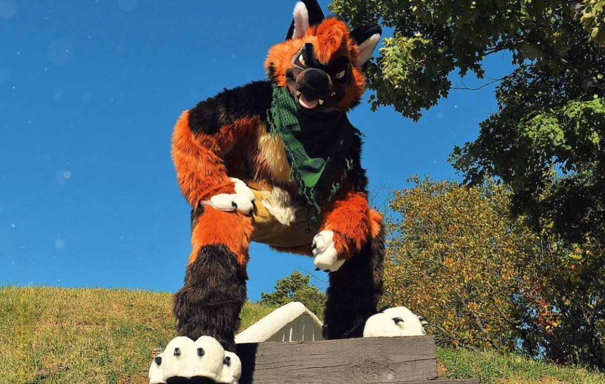 Twilight_Saint's tweet image. Be your own brand of amazing🔥 

#furry #furries #fursuit #fursuits #MixedCandyMonday @mixedcandy