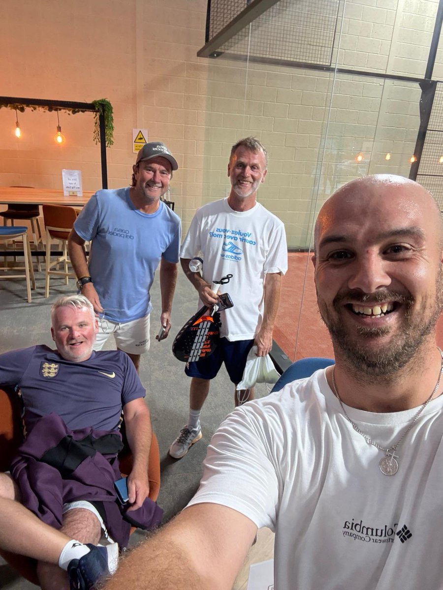 Officially a Padel w ⚓️!! First game done <a href="/Casadelpadel1_/">Casa Del Padel</a>  Loved it!