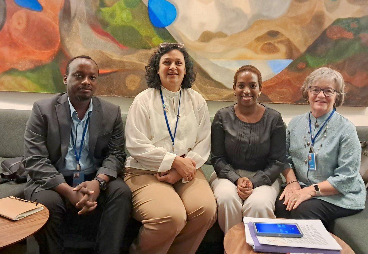 Today, we had the honor of visiting the Permanent Mission of Rwanda to the UN to discuss the road to the Second World Social Summit in Qatar this November!! In the spirit of the Copenhagen Declaration, we explored together how to strengthen social development! 🤝