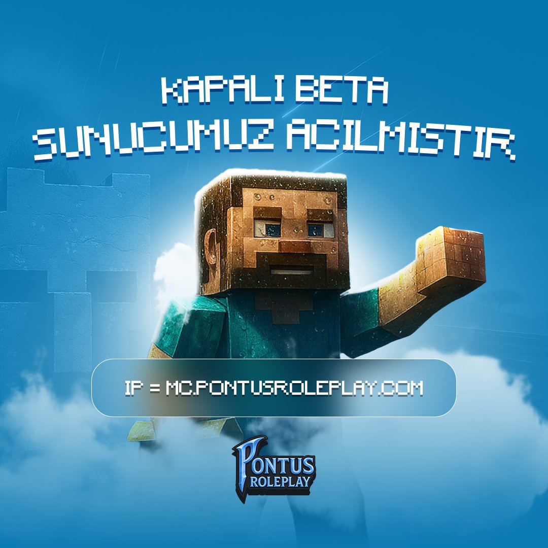 Sitemiz: pontusroleplay.com

Minecraft İP: mc.pontusroleplay.com