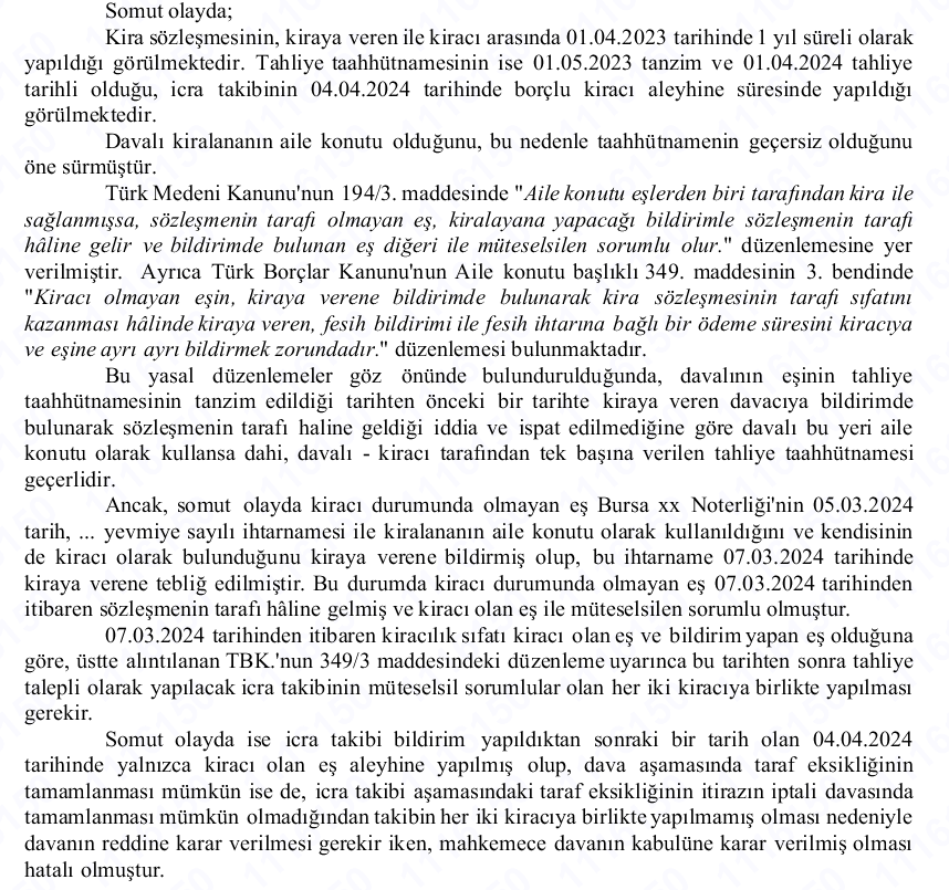 Bursa BAM 4 HD 2025/2079 E 2025/2129 K 04.07.2025 kararıyla "Aile Konutu bildirimi geçerlidir" diyerek pasif husumette bildirim yapan eşe de takip yapılması gereğine karar vermiş. İst 59 ıh diyor Bursa 4 yok diyor... Gelsin uyuşmazlık başvurusu