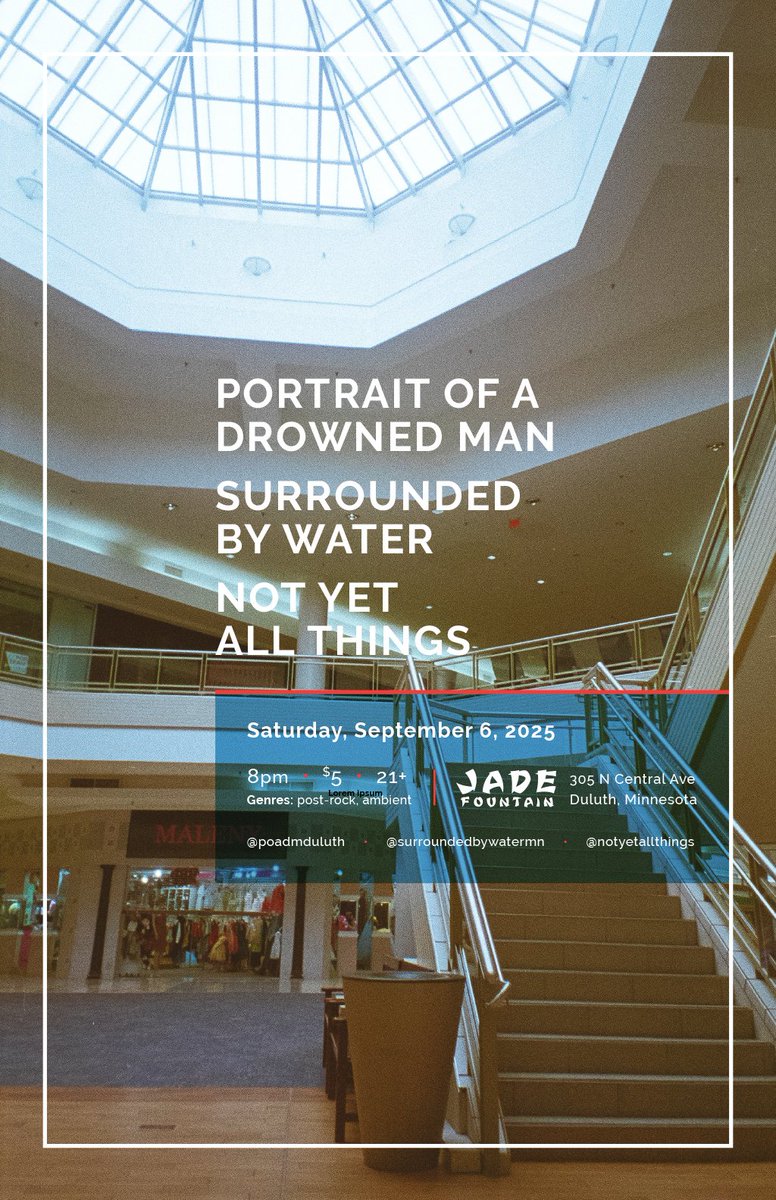 Surrounded By Water tweet media