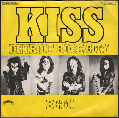Budijoly's tweet image. #Efemerides del #Rock 
El 28 de julio de 1976 Kiss lanza el simple Detroit Rock City / Beth.

Escucha
youtube.com/watch?v=hRNiXV…