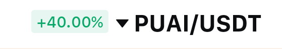 KhadouraAb99063's tweet image. 🚀🔥 $PUAI on MEXC – This is JUST the beginning!
The journey to $2 has already started… and we’re still early! ⏳
A mind-blowing +3,000,000% pump is in sight! 📈💸
Don’t say you missed it later — get in before it’s too late!
#PUAI #MEXC #CryptoGems #AltcoinSeason #Next1000x
