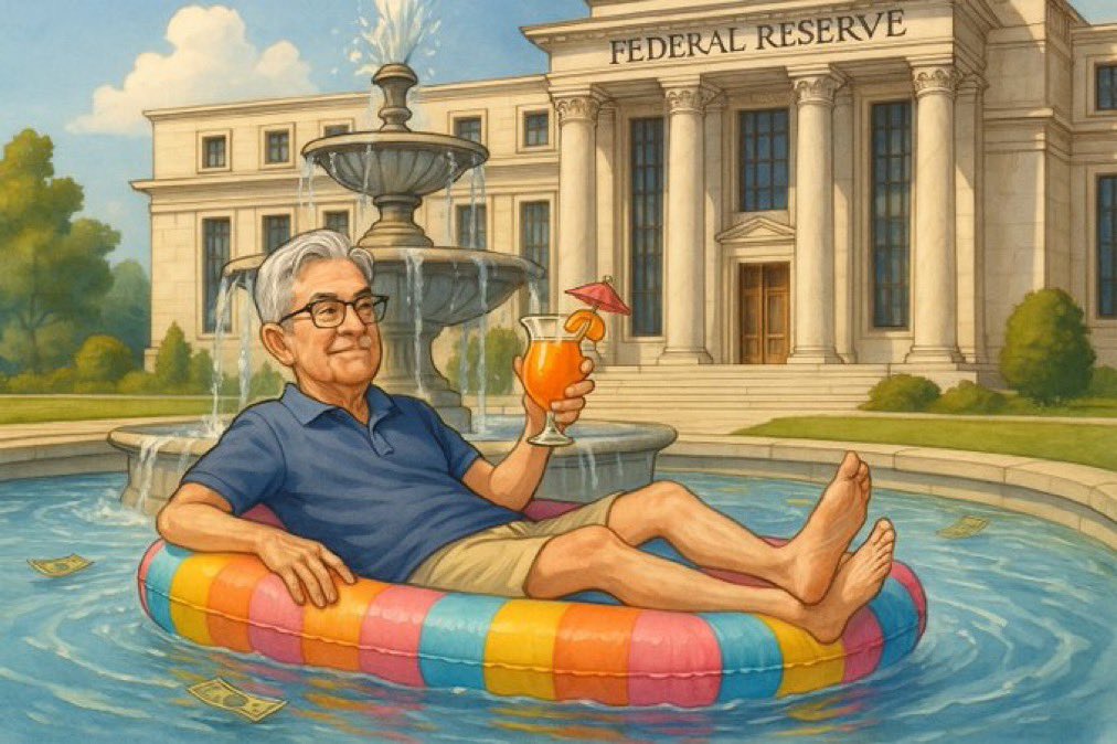 bmerke1's tweet image. Rumor is Powell is enjoying Fartcoin Summer and is considering cutting rates.
Big if true.