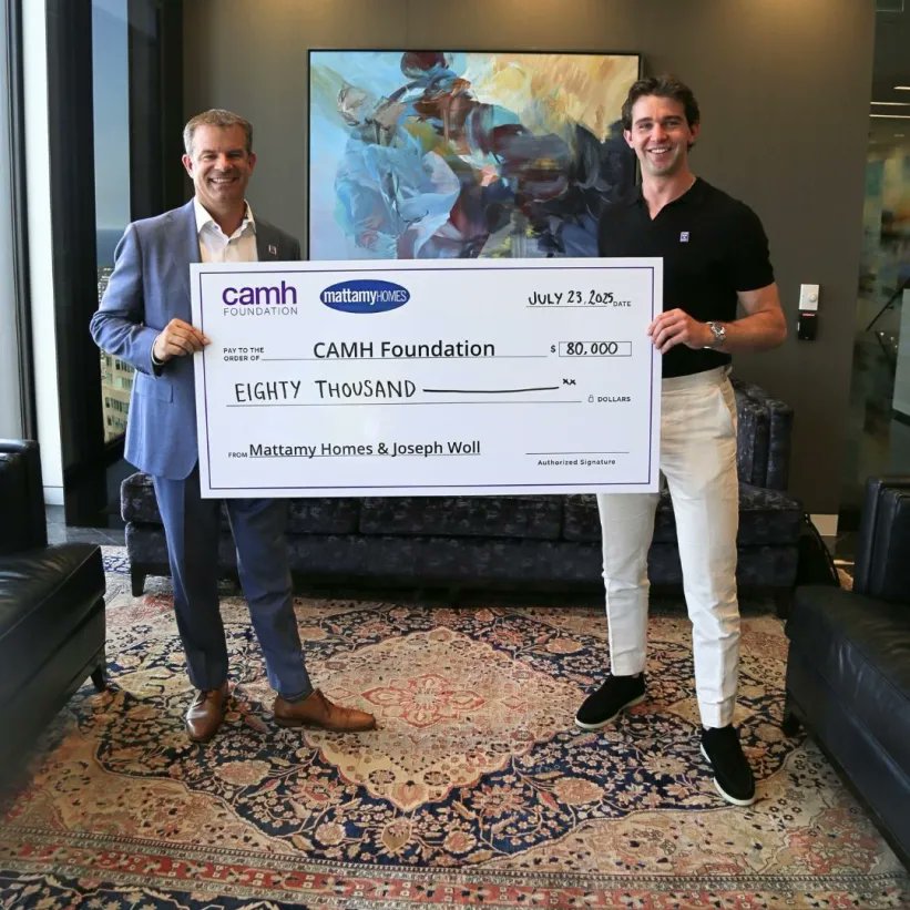 Joseph Woll & Anthony Stolarz (@wollarzarchive) on Twitter photo #LeafsForever
Joseph Woll and Mattany Homes contributed $80k to the CAMH Foundation for a better mental health care system! He donated $5k for every home win in the 2024-25 season, shutouts were doubled!
Thank you Woller for supporting mental health!
๐ธ <a href="/camhfoundation/">CAMH Foundation</a> | IG #LeafsForever
Joseph Woll and Mattany Homes contributed $80k to the CAMH Foundation for a better mental health care system! He donated $5k for every home win in the 2024-25 season, shutouts were doubled!
Thank you Woller for supporting mental health!
๐ธ <a href="/camhfoundation/">CAMH Foundation</a> | IG