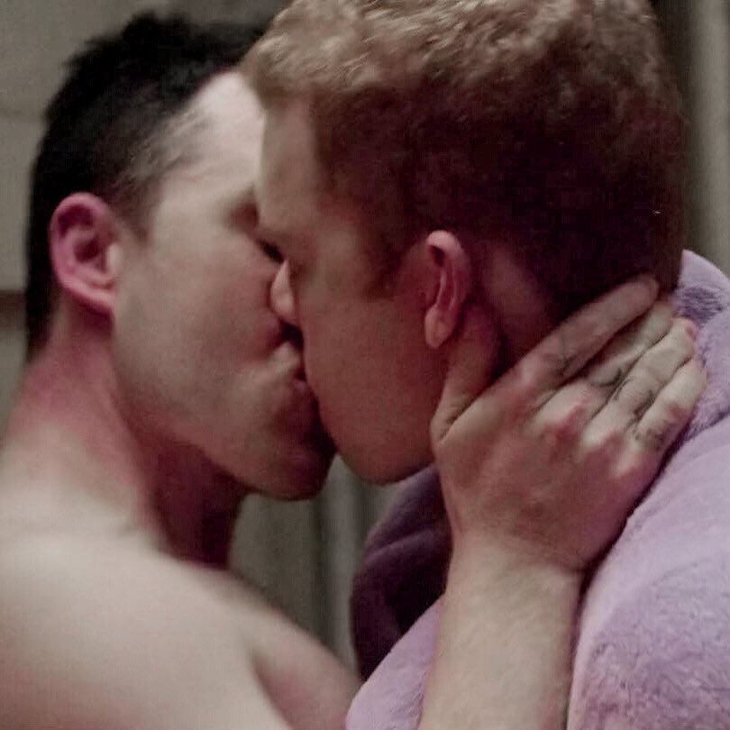 hallway kiss