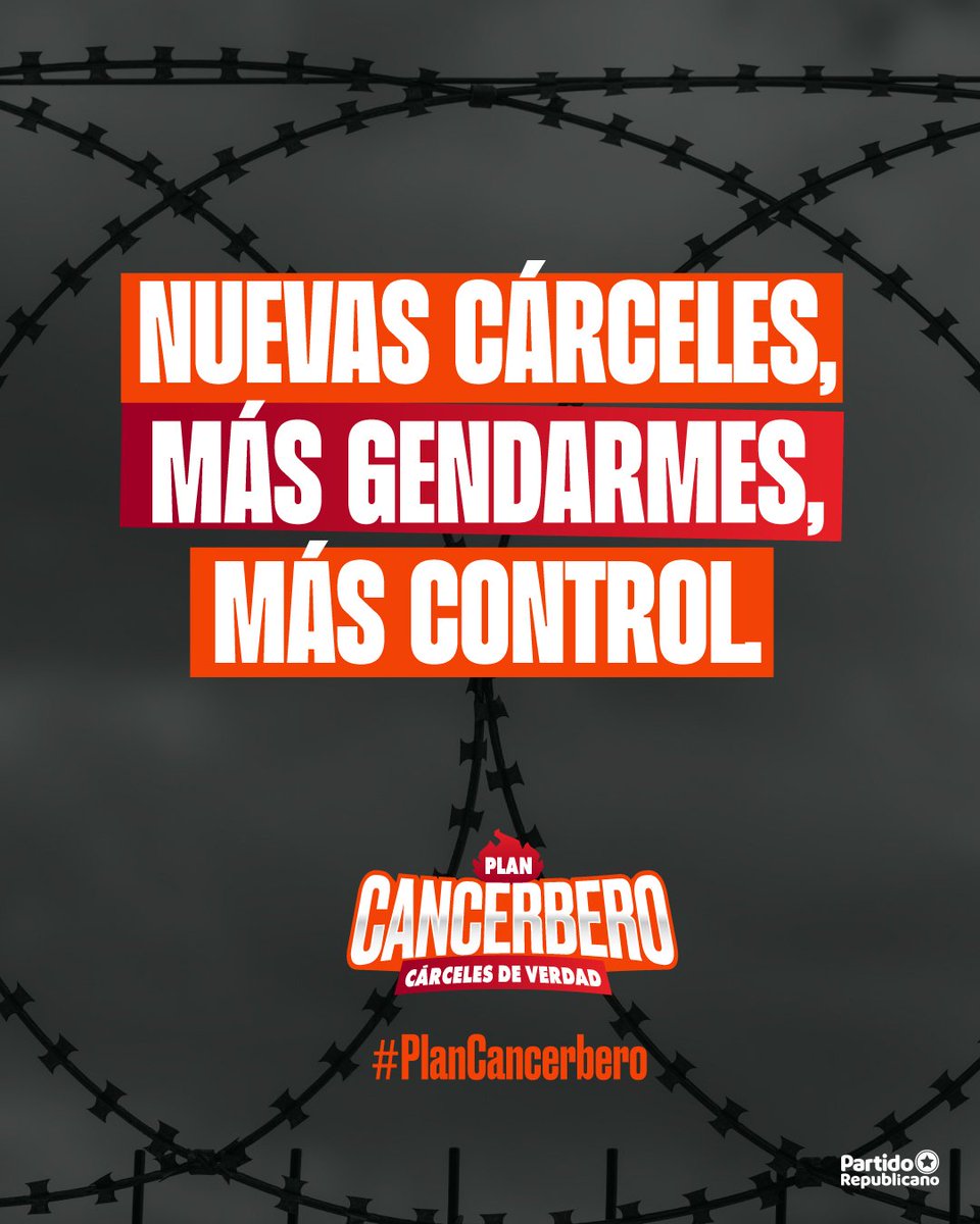 JorgeMunoz2024's tweet image. El #PlanCancerbero es una señal. ⚠️ De orden 🛡️, de carácter 💪, de responsabilidad ⚖️. Es el punto de inflexión entre un Chile que retrocede ⬅️ y un 🇨🇱 que decide recuperar el mando. Porque el crimen no se combate desde la resignación 😔. Se combate con decisión 🔥.