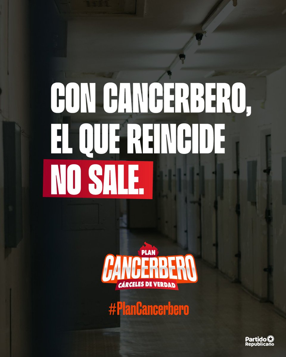 JorgeMunoz2024's tweet image. El #PlanCancerbero es una señal. ⚠️ De orden 🛡️, de carácter 💪, de responsabilidad ⚖️. Es el punto de inflexión entre un Chile que retrocede ⬅️ y un 🇨🇱 que decide recuperar el mando. Porque el crimen no se combate desde la resignación 😔. Se combate con decisión 🔥.