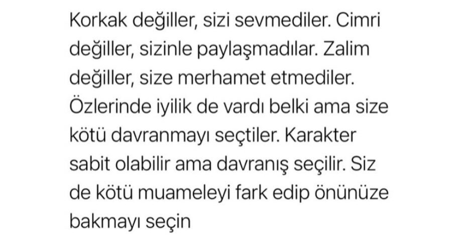 Hayatta bazı kabullenilmesi gereken gerçekler vardır.