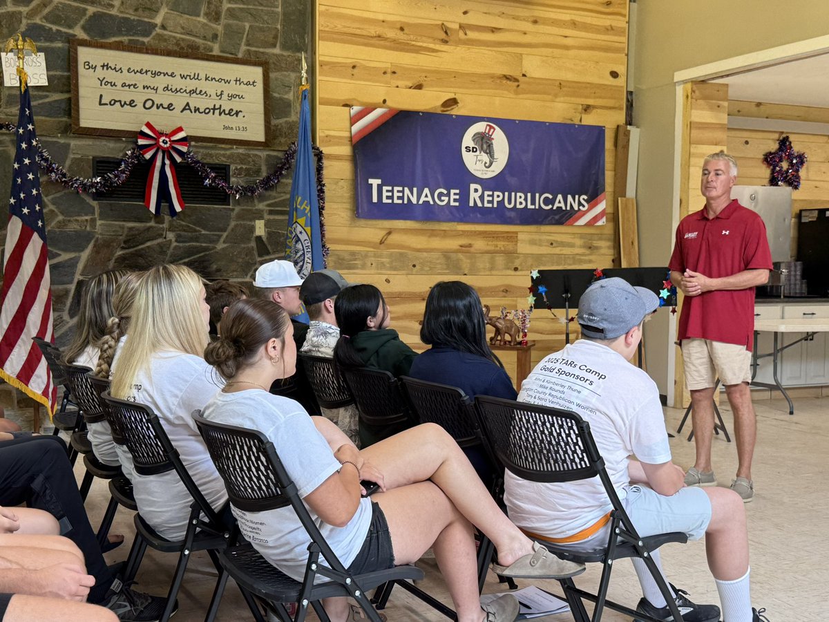 Thank you to the SDTARs for inviting me to speak at camp this year.  I had a great time and have the utmost confidence in our future leaders.