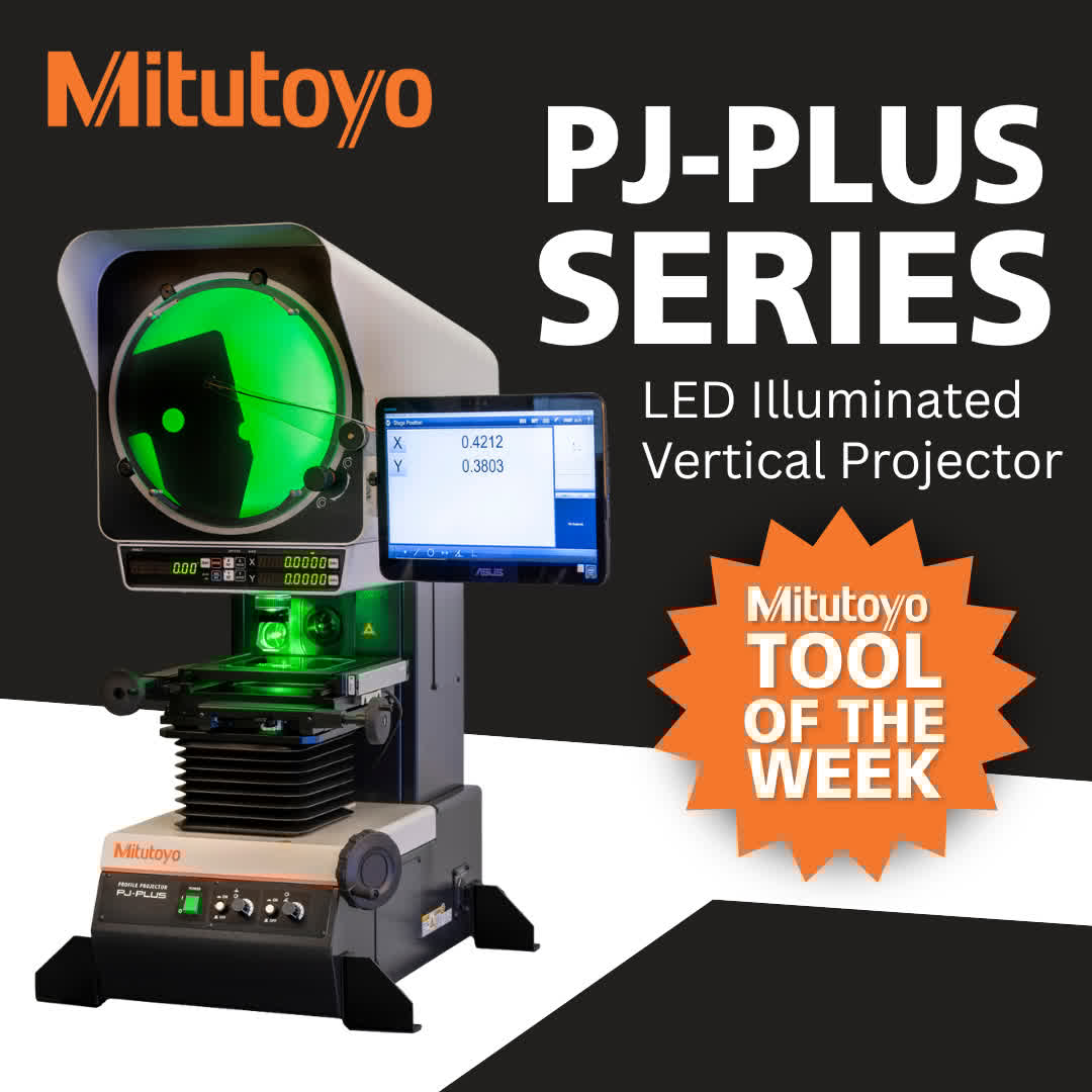 MitutoyoCanada's tweet image. 🔧 Tool of the Week: PJ-Plus Series – LED Illuminated Vertical Projector
Engineered for #precision and trusted for clarity, our Profile Projector delivers crystal-clear images, #accurate edge detection, and user-friendly digital readouts. 🔗 mitutoyo.ca/products/optic…
#ToolOfTheWeek