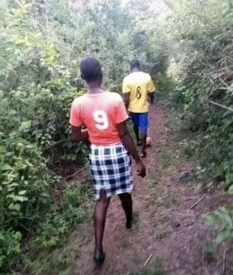 kojoklan's tweet image. A very big mistake here!
The guy should have been in the 9 shirt and the lady in the 8 shirt.
Justice for Men😞