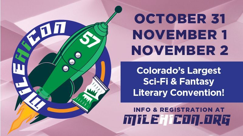 Don't miss out on all the fun reserve a room for MileHiCon57 now.  We've moved to a new hotel the Hyatt Regency Aurora-Denver Conference Center. Book your room now to get our discounted price.

buff.ly/5ympxJx