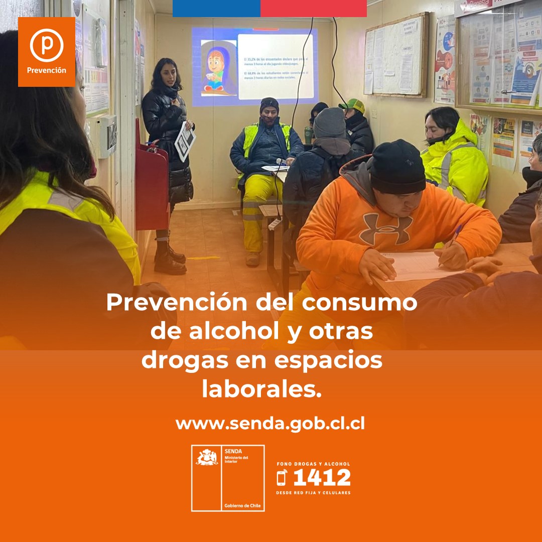 📌La prevención del consumo de alcohol y otras drogas en espacios laborales es clave para la salud y seguridad de los equipos de trabajo.

Fomentar un ambiente saludable, protege a trabajadoras y trabajadores, aumenta la productividad y se reduce costos .
#sendaesprevención