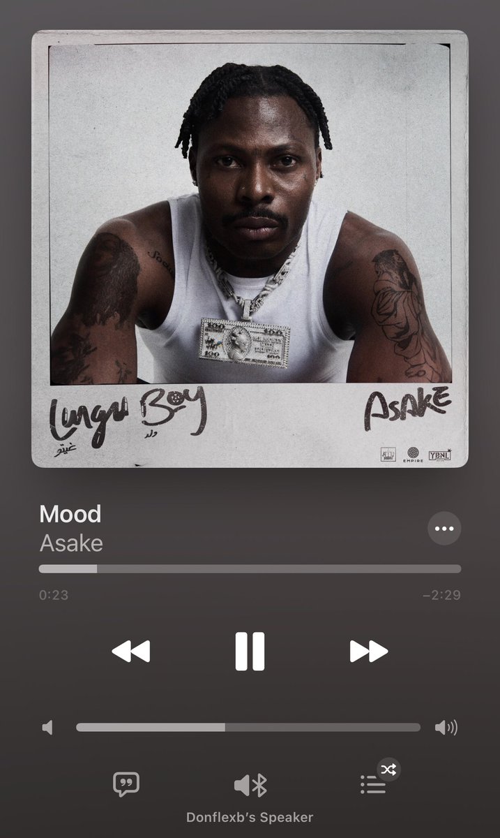 heisdonflexb's tweet image. Mood 😎