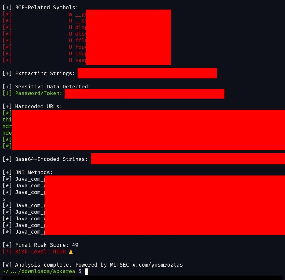 🚨 New Tool Drop!

📱 Android Native Scanner — automatically detects RCE, tokens, API keys, URLs &amp; base64 payloads inside .so files!

🔍 Features:
🧨 system, exec, popen → RCE scoring
🔐 API key / token / JWT detection
🌍 Extracts hardcoded URLs &amp; endpoints
🧬 JNI &amp; native