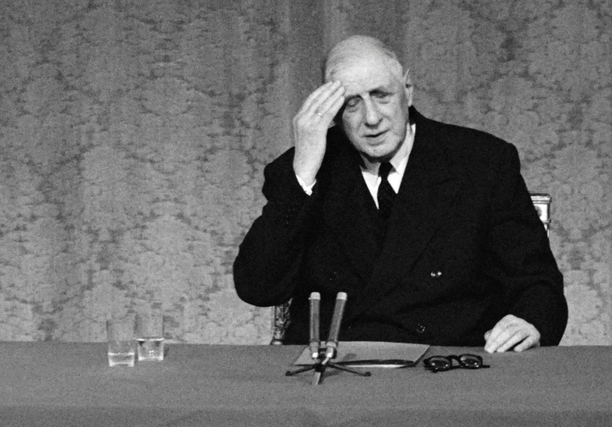 De Gaulle 🇫🇷:

"The [European] Commission awaits you like a spider in its web [...]. Gigantic sums will accumulate, and to whom will they be entrusted? To individuals appointed by governments but who immediately swear not to take any instructions from them, and who therefore are