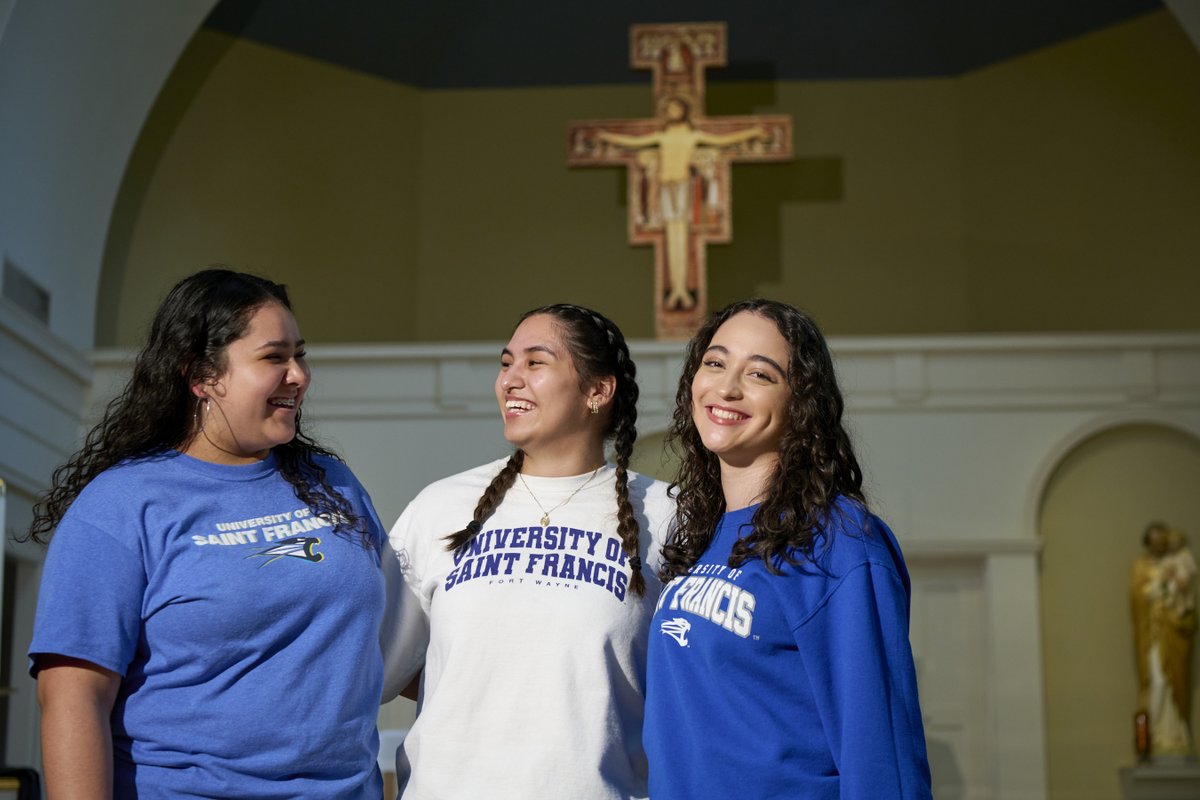 USFFW's tweet image. Our Catholic faith lights the way at Saint Francis. ✨
Students are inspired to reach higher, seek truth and find purpose in every aspect of their lives.
📍 Explore your path at sf.edu.