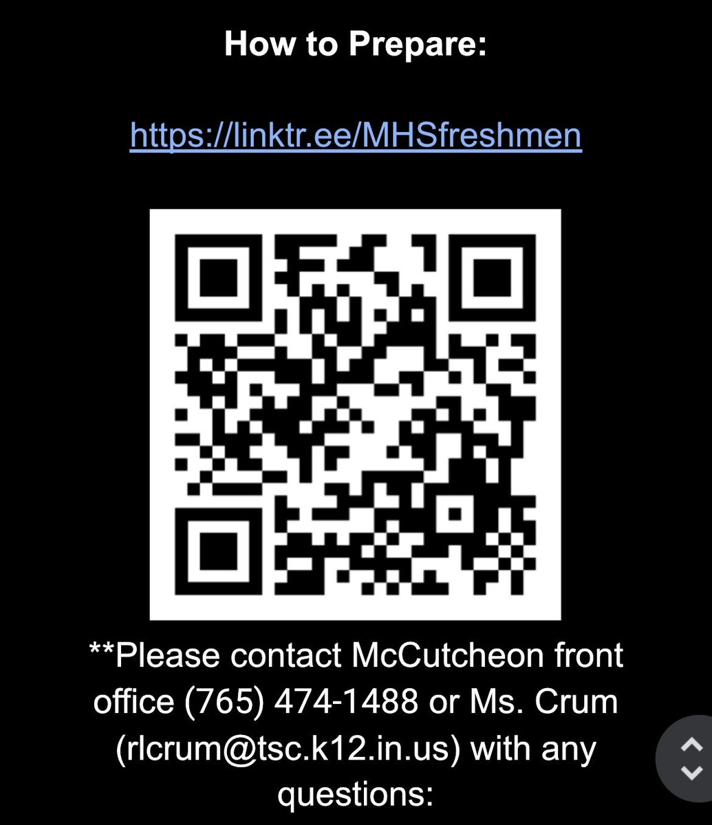 McCutcheon High School tweet media